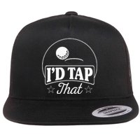 Golf Players I'd Tap That Golfer Ball Birdie Funny Golf Flat Bill Trucker Hat