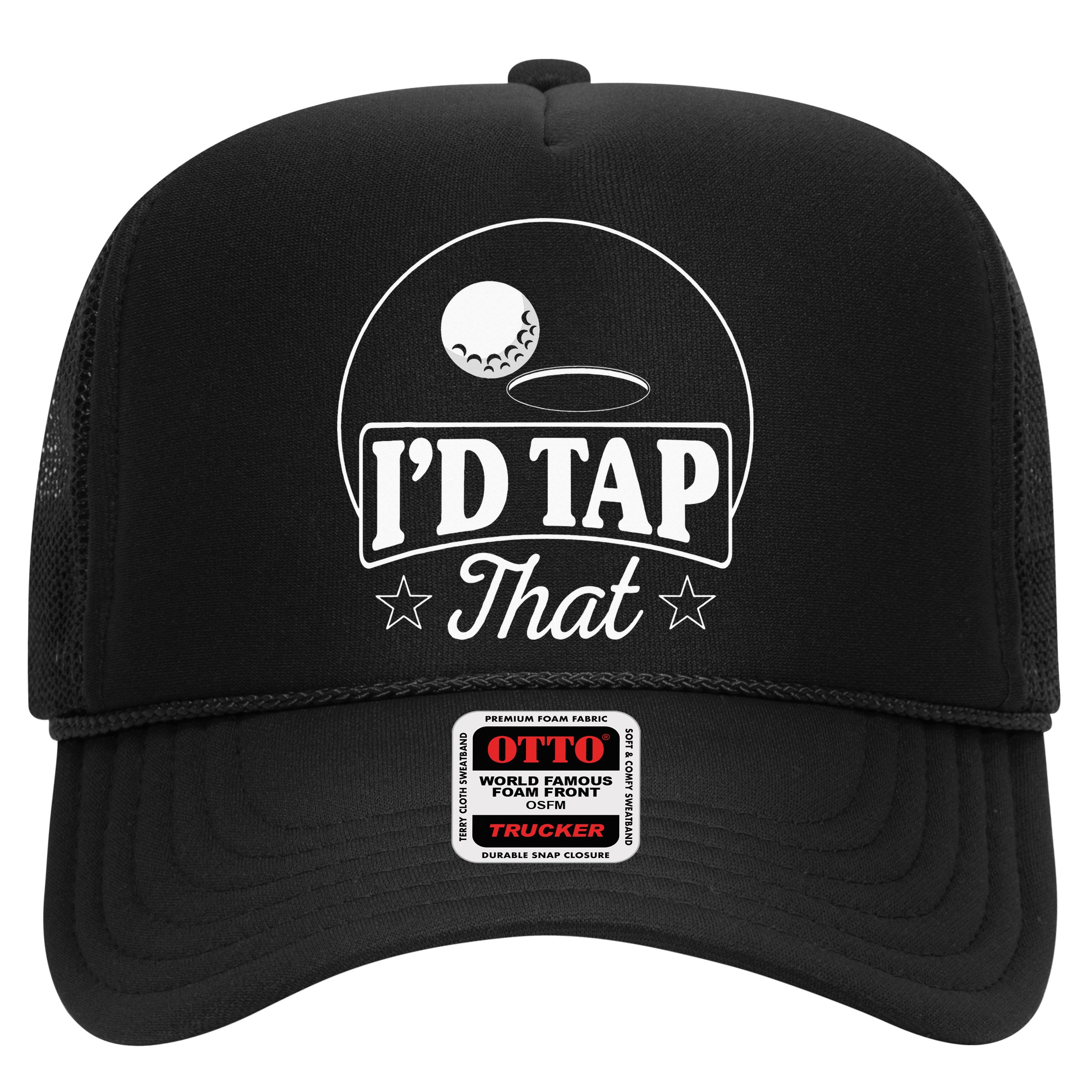Golf Players I'd Tap That Golfer Ball Birdie Funny Golf Hat
