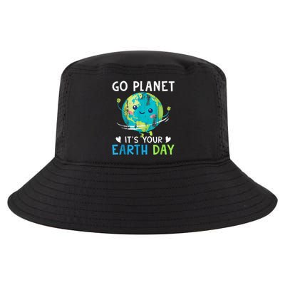 Go Planet It's Your Earth Day Cool Comfort Performance Bucket Hat