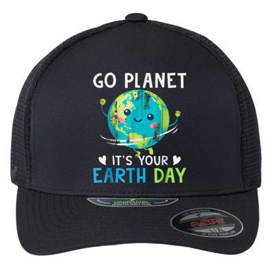 Go Planet It's Your Earth Day Flexfit Unipanel Trucker Cap