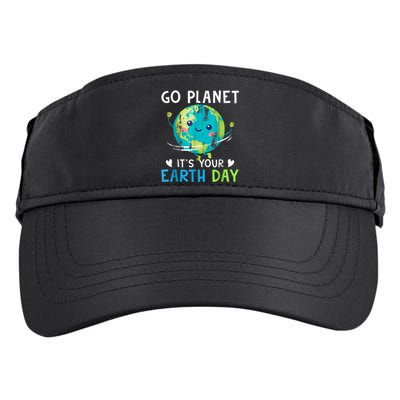 Go Planet It's Your Earth Day Adult Drive Performance Visor