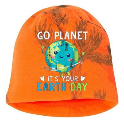 Go Planet It's Your Earth Day Kati - Camo Knit Beanie