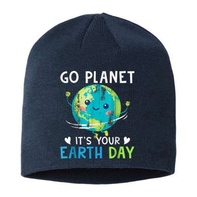 Go Planet It's Your Earth Day Sustainable Beanie