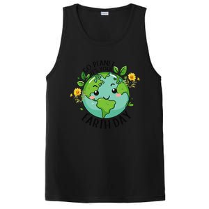 Go Planet Its Your Earth Day 2024 Teacher Cute Earth PosiCharge Competitor Tank