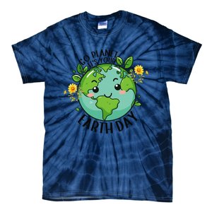 Go Planet Its Your Earth Day 2024 Teacher Cute Earth Tie-Dye T-Shirt