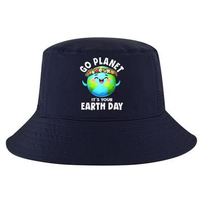 Go Planet ItS Your Earth Day Cute Earth Cool Comfort Performance Bucket Hat