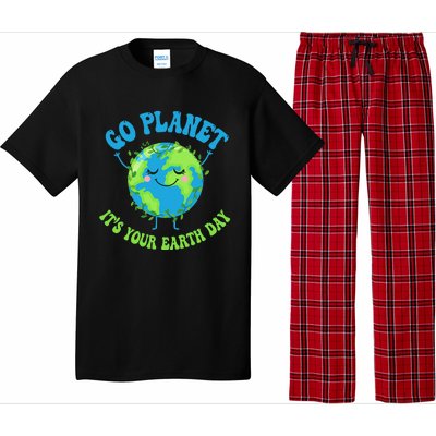 Go Planet It's Your Earth Day Environment Funny Pajama Set