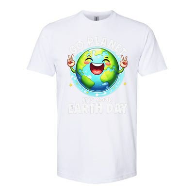 Go Planet ItS Your Earth Day Cute Earth Softstyle® CVC T-Shirt