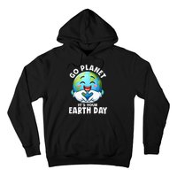 Go Planet ItS Your Earth Day Cute Earth Hoodie