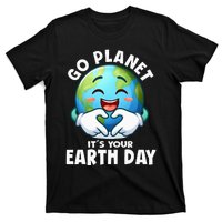 Go Planet ItS Your Earth Day Cute Earth T-Shirt