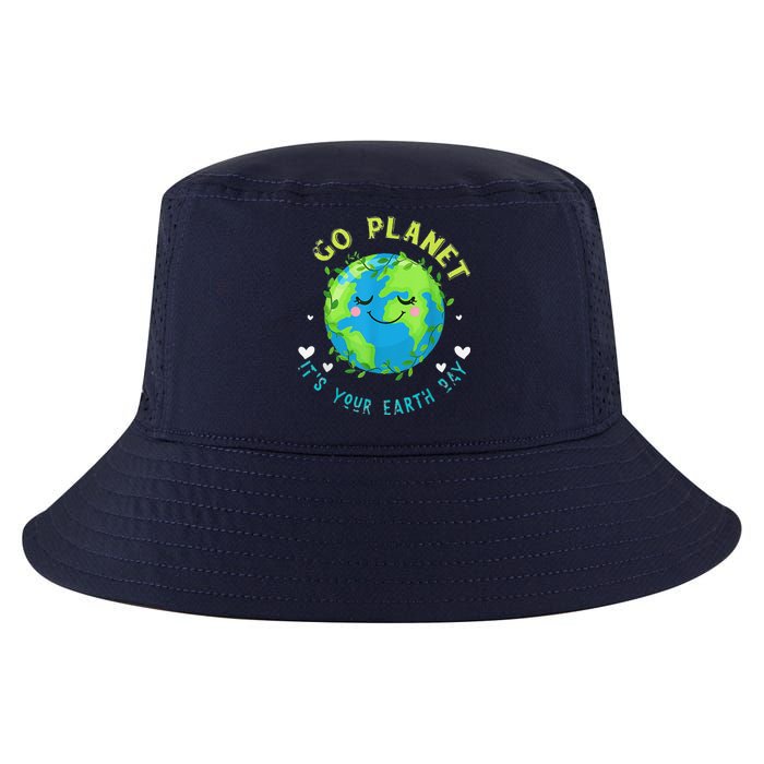 Go Planet ItS Your Earth Day Earth Day Cool Comfort Performance Bucket Hat