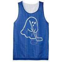 Ghost Playing Ice Hockey Pocket Halloween Costume Sports Mesh Reversible Basketball Jersey Tank