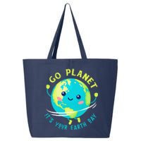 Go Planet Its Your Earth Day 25L Jumbo Tote