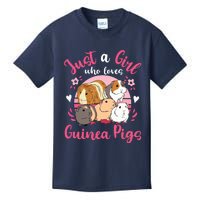 Guinea Pig Just A Girl Who Loves Guinea Pigs Kids T-Shirt