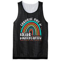 Goodbye Pre K Hello Kindergarten Here I Come Graduation Mesh Reversible Basketball Jersey Tank