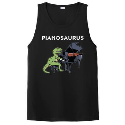 Grand Piano Kids Pianist Gift Dinosaur Music Piano PosiCharge Competitor Tank