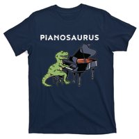 Grand Piano Kids Pianist Gift Dinosaur Music Piano T-Shirt