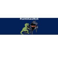 Grand Piano Kids Pianist Gift Dinosaur Music Piano Bumper Sticker