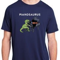 Grand Piano Kids Pianist Gift Dinosaur Music Piano Adult ChromaSoft Performance T-Shirt