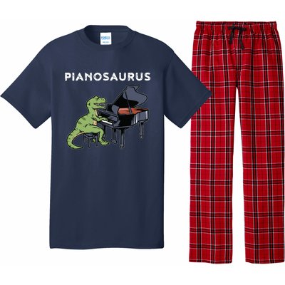 Grand Piano Kids Pianist Gift Dinosaur Music Piano Pajama Set