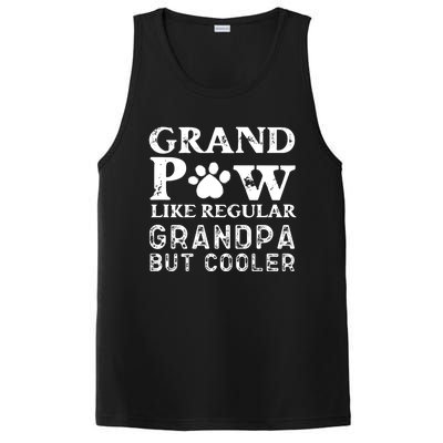 Grand Paw Like A Regular Grandpa But Cooler Gift Father Day Cute Gift PosiCharge Competitor Tank