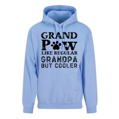 Grand Paw Like A Regular Grandpa But Cooler Gift Father Day Cute Gift Unisex Surf Hoodie