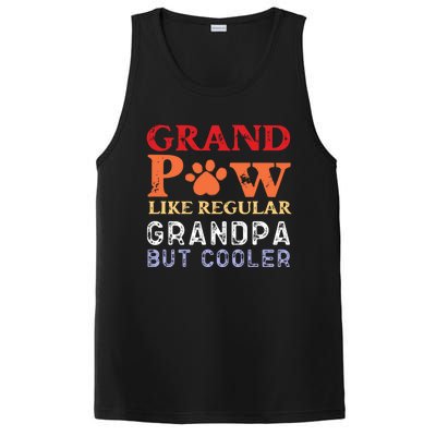 Grand Paw Like A Regular Grandpa But Cooler Gift Father Day Gift PosiCharge Competitor Tank