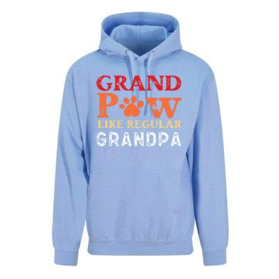 Grand Paw Like A Regular Grandpa But Cooler Gift Father Day Gift Unisex Surf Hoodie