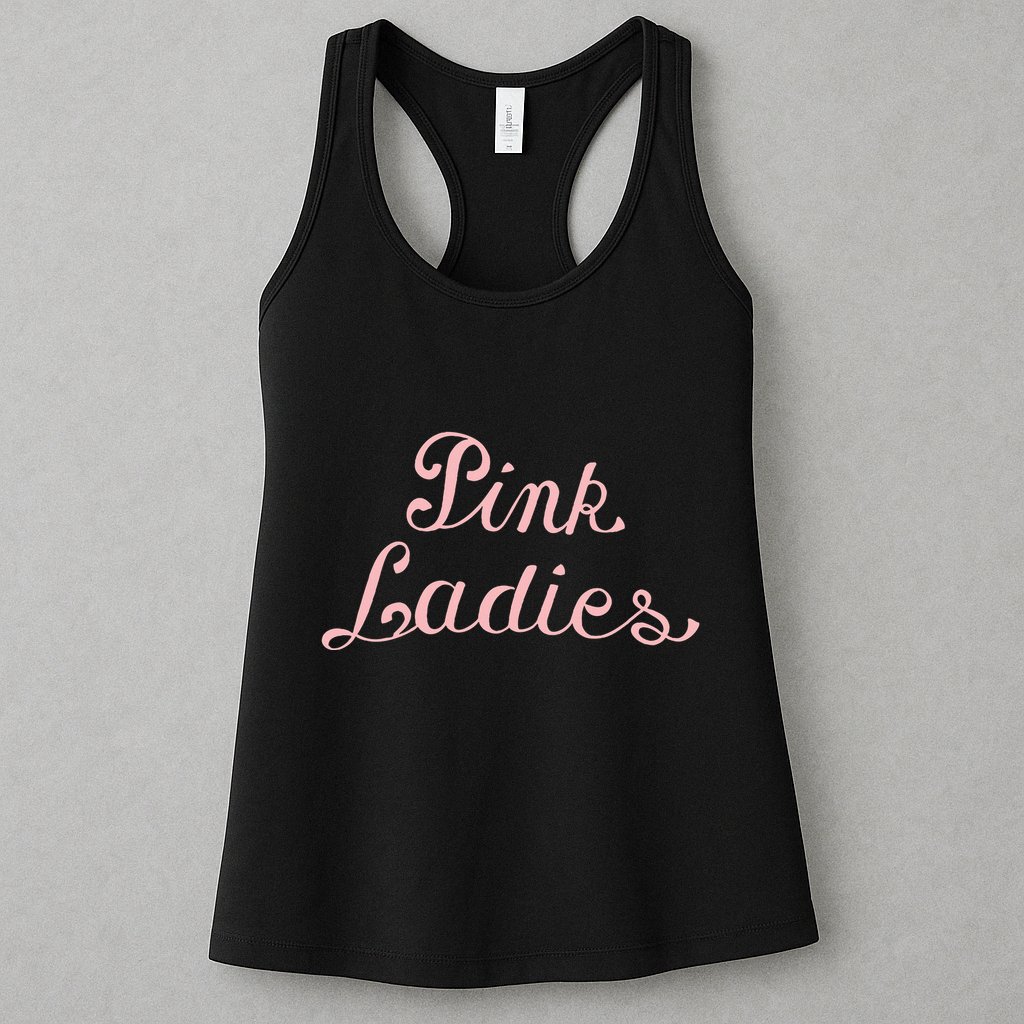 Grease P.I.N.K. Ladies Womens Tank Top