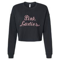 Grease P.I.N.K. Ladies Cropped Pullover Crew