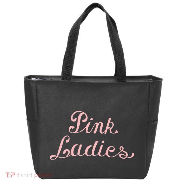 Grease P.I.N.K. Ladies Zip Tote Bag