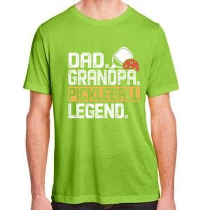 Grandpa Pickleball Legend Dad Funny Cool Gift Adult ChromaSoft Performance T-Shirt