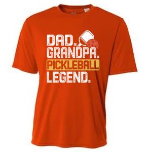 Grandpa Pickleball Legend Dad Funny Cool Gift Cooling Performance Crew T-Shirt