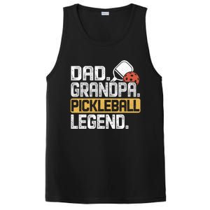 Grandpa Pickleball Legend Dad Funny Cool Gift PosiCharge Competitor Tank