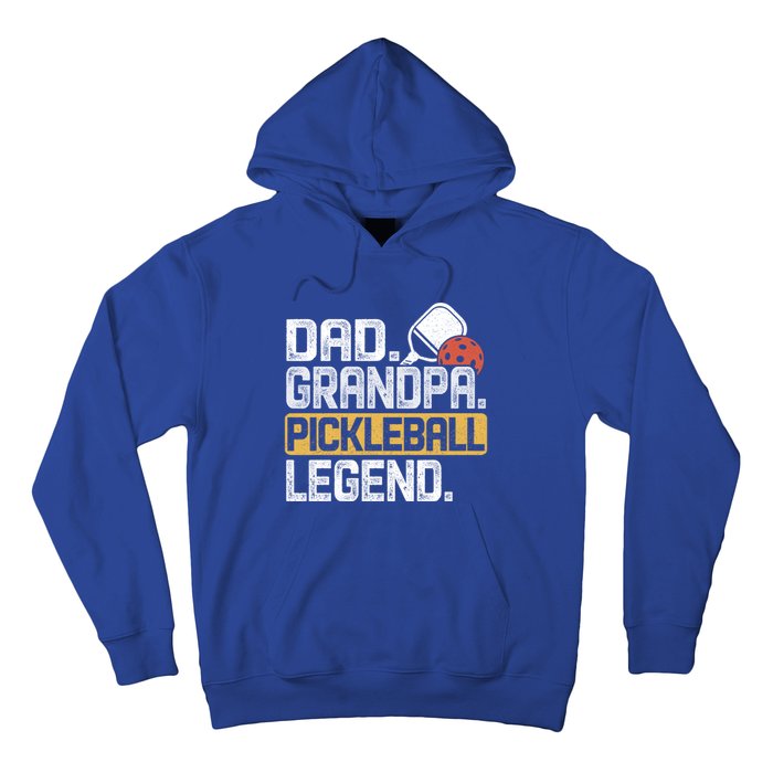 Grandpa Pickleball Legend Dad Funny Cool Gift Hoodie