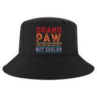 Grand Paw Like A Regular Grandpa But Cooler Funny Gift Father Day Gift Cool Comfort Performance Bucket Hat