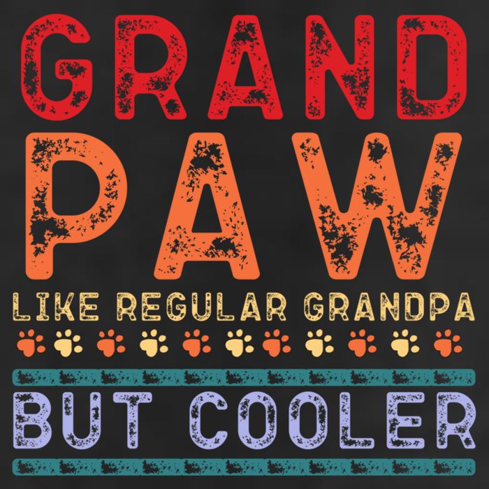 Grand Paw Like A Regular Grandpa But Cooler Funny Gift Father Day Gift Cool Comfort Performance Bucket Hat