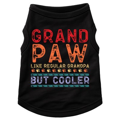 Grand Paw Like A Regular Grandpa But Cooler Funny Gift Father Day Gift Doggie Tank