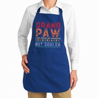 Grand Paw Like A Regular Grandpa But Cooler Funny Gift Father Day Gift Apron
