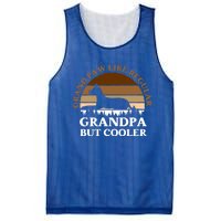 Grand Paw Like A Regular Grandpa But Cooler Meaningful Gift Father Day Gift Mesh Reversible Basketball Jersey Tank