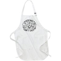 Gardener Plant Lover Hoeing Aint Easy Full-Length Apron With Pockets