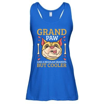 Grand Paw Like A Regular Grandpa But Cooler Gift Ladies Essential Flowy Tank