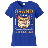 Grand Paw Like A Regular Grandpa But Cooler Gift Women's T-Shirt