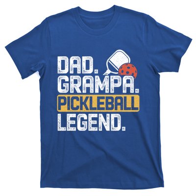 Grampa Pickleball Legend Dad Funny Meaningful Gift T-Shirt