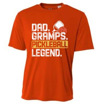 Gramps Pickleball Legend Dad Funny Cute Gift Cooling Performance Crew T-Shirt