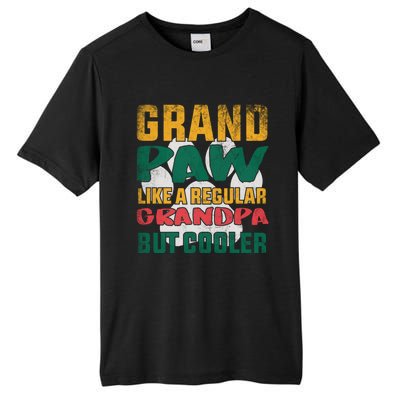 Grand Paw Like A Regular Grandpa But Cooler Dog Grandpa Tee Gift Tall Fusion ChromaSoft Performance T-Shirt