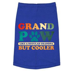 Grand Paw Like A Regular Grandpa But Cooler Dog Grandpa Gift Doggie Tank