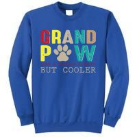 Grand Paw Like Regular Grandpa But Cooler Cool Gift Sweatshirt