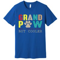 Grand Paw Like Regular Grandpa But Cooler Cool Gift Premium T-Shirt