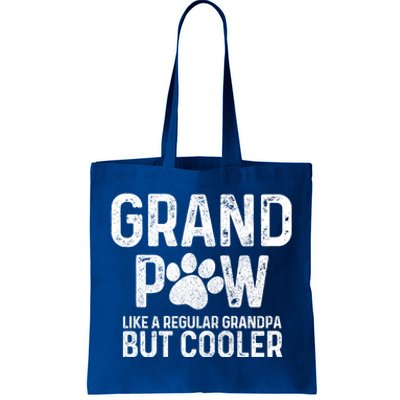 Grand Paw Like A Regular Grandpa But Cooler Dog Lover Gift Tote Bag